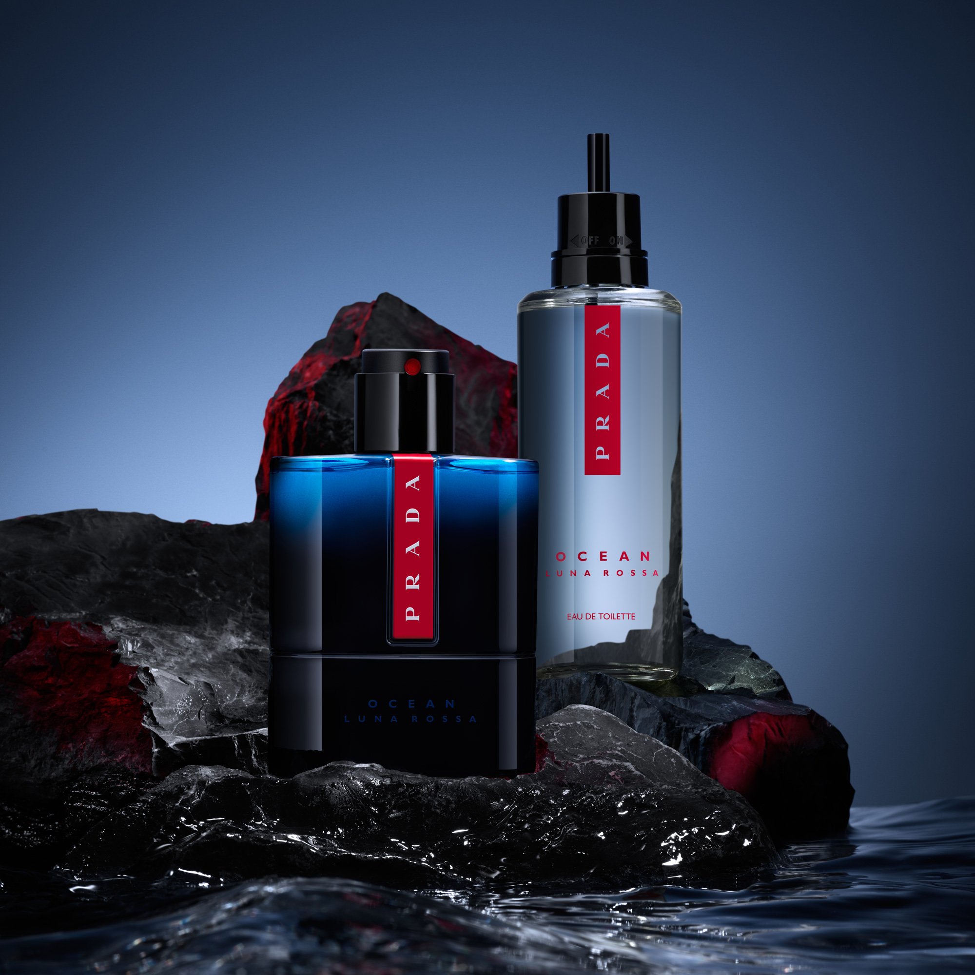 Prada Luna Rossa Ocean, Eau de toilette | Prada Beauty Official site